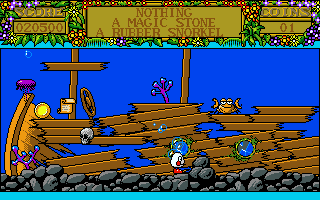 Screenshot Thumbnail / Media File 1 for Treasure Island Dizzy (1989)(Codemasters)