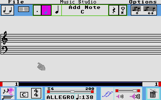 Screenshot Thumbnail / Media File 1 for Music Studio, The (1986)(Activision)