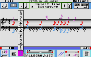 Screenshot Thumbnail / Media File 1 for Music Studio, The (1986)(Activision)