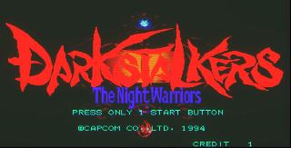 Screenshot Thumbnail / Media File 1 for Darkstalkers: The Night Warriors (Euro 940705)