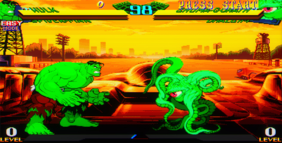 Play Arcade Marvel Super Heroes vs Street Fighter (970625 Euro) Online in  your browser 