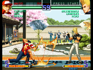 Screenshot Thumbnail / Media File 1 for The King of Fighters 2002 Plus (Bootleg Set 1)