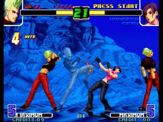 Screenshot Thumbnail / Media File 1 for The King of Fighters 10th Anniversary 2005 Unique (The King of Fighters 2002 Bootleg)