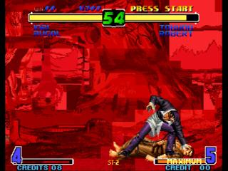 Screenshot Thumbnail / Media File 1 for The King of Fighters 10th Anniversary 2005 Unique (The King of Fighters 2002 Bootleg)