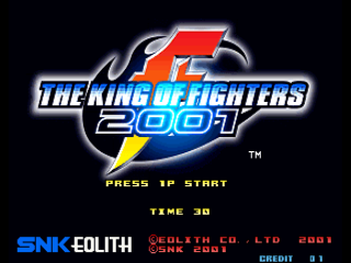 Screenshot Thumbnail / Media File 1 for The King of Fighters 2001 (Set 1)