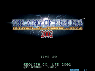 Screenshot Thumbnail / Media File 1 for The King of Fighters 2002 (Decrypted C) (Non-MAME)