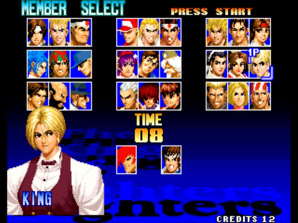 Neogeo ROM software The King of Fighters XII 97 (ROM Cassette), Game