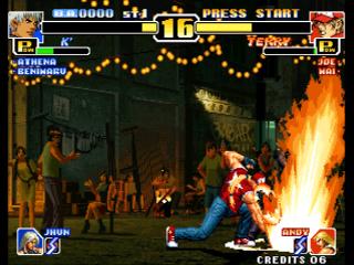 Screenshot Thumbnail / Media File 1 for The King of Fighters '99: Millenium Battle (Set 1)