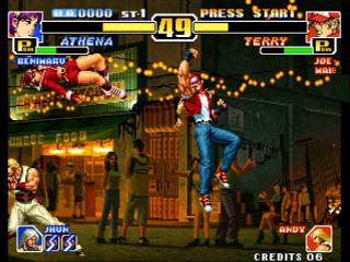 Screenshot Thumbnail / Media File 1 for The King of Fighters '99: Millenium Battle (Set 1)