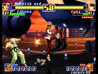 Screenshot Thumbnail / Media File 1 for The King of Fighters '99: Millenium Battle (Set 1)