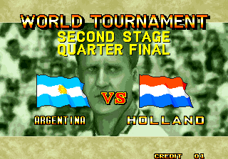 Screenshot Thumbnail / Media File 1 for Neo-Geo Cup '98: The Road to the Victory