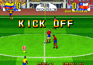 Screenshot Thumbnail / Media File 1 for Super Sidekicks 3: The Next Glory / Tokuten Ou 3: Eikoue no Michi