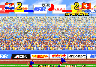 Screenshot Thumbnail / Media File 1 for Ultimate 11: The SNK Football Championship / Tokuten Ou: Honoo no Libero, The