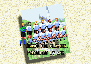Screenshot Thumbnail / Media File 1 for Ultimate 11: The SNK Football Championship / Tokuten Ou: Honoo no Libero, The
