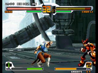 Screenshot Thumbnail / Media File 1 for SNK vs. Capcom: SVC Chaos Super Plus (Bootleg)