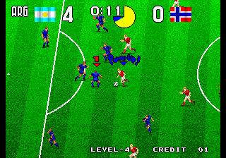 Screenshot Thumbnail / Media File 1 for Tecmo World Soccer '96