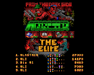 Screenshot Thumbnail / Media File 1 for Agressor (1992)(Atomic Software)