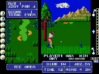 Screenshot Thumbnail / Media File 1 for Fighting Golf (World?)