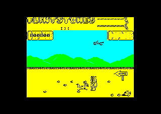 Screenshot Thumbnail / Media File 1 for Flintstones, The - Yabba Dabba Doo (UK) (1988)
