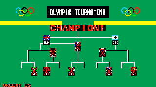 Screenshot Thumbnail / Media File 1 for Fighting Soccer (Joystick hack bootleg)