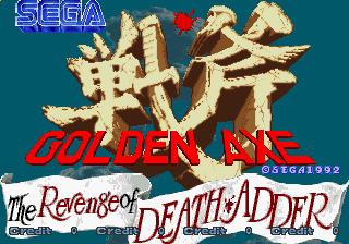 Screenshot Thumbnail / Media File 1 for Golden Axe: The Revenge of Death Adder (US)