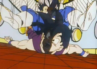 Screenshot Thumbnail / Media File 1 for Dragon Ball Z - Shin Saiyajin Zetsumetsu Keikaku Uchuu Hen (1994)(Bandai)(JP)