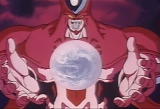 Screenshot Thumbnail / Media File 1 for Dragon Ball Z - Shin Saiyajin Zetsumetsu Keikaku Uchuu Hen (1994)(Bandai)(JP)