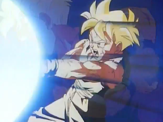 Screenshot Thumbnail / Media File 1 for Dragon Ball Z - Shin Saiyajin Zetsumetsu Keikaku Uchuu Hen (1994)(Bandai)(JP)