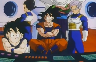 Screenshot Thumbnail / Media File 1 for Dragon Ball Z - Shin Saiyajin Zetsumetsu Keikaku Uchuu Hen (1994)(Bandai)(JP)