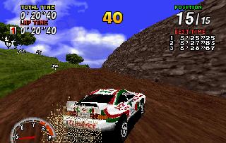 Screenshot Thumbnail / Media File 1 for Sega Rally Championship (E)
