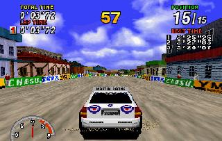 Screenshot Thumbnail / Media File 1 for Sega Rally Championship (E)