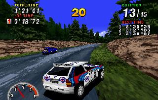 Screenshot Thumbnail / Media File 1 for Sega Rally Championship (E)