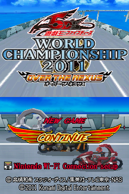 YuGiOh! 5D's World Championship 2011 Over the Nexus NDS Konami Nintendo DS  Japan 4988602156140