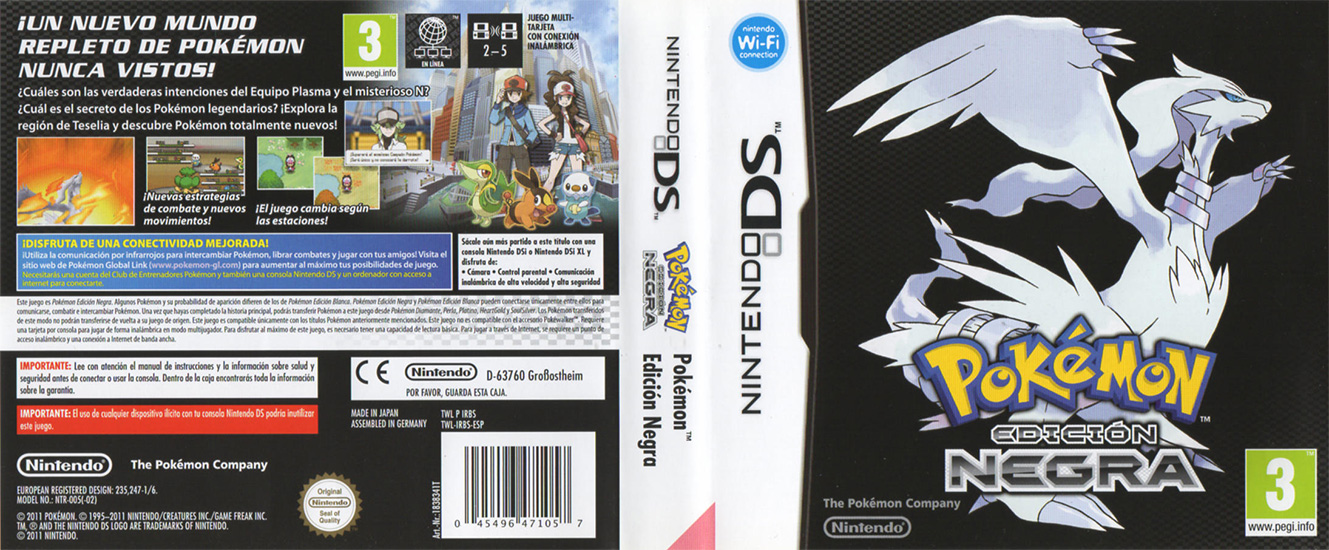 Pokemon - Edicion Negra (DSi Enhanced) (S) ROM NDS ROMs Emuparadise.