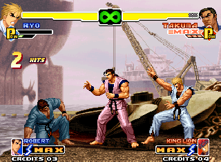 Screenshot Thumbnail / Media File 1 for The King of Fighters 2000 (NGM-2570 ~ NGH-2570)
