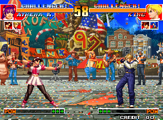 Screenshot Thumbnail / Media File 1 for King of Gladiator (The King of Fighters '97 bootleg)