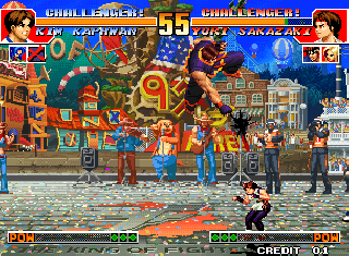 Screenshot Thumbnail / Media File 1 for King of Gladiator (The King of Fighters '97 bootleg)
