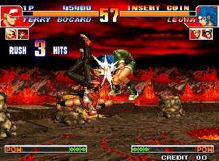 Screenshot Thumbnail / Media File 1 for King of Gladiator (The King of Fighters '97 bootleg)