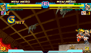 Screenshot Thumbnail / Media File 1 for Marvel Vs. Capcom: Clash of Super Heroes (Euro 980123)