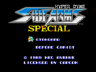 Screenshot Thumbnail / Media File 1 for Hyper Dyne SideArms Special (NTSC-J)