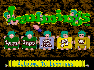 Screenshot Thumbnail / Media File 1 for Lemmings (NTSC-J)