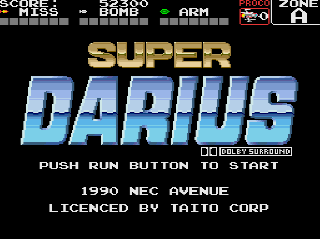 Screenshot Thumbnail / Media File 1 for Super Darius (NTSC-J)