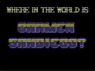 Screenshot Thumbnail / Media File 1 for Where in the World is Carmen Sandiego (NTSC-J)