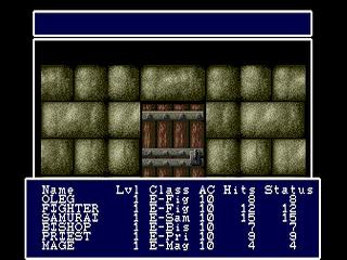 Screenshot Thumbnail / Media File 1 for Wizardry 1 and 2 (NTSC-J)