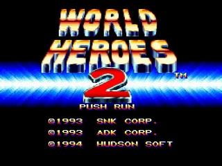 Screenshot Thumbnail / Media File 1 for World Heroes 2 - Sample Disc (NTSC-J)