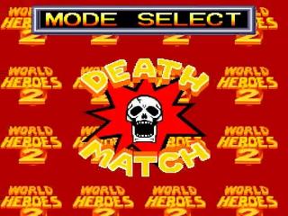 Screenshot Thumbnail / Media File 1 for World Heroes 2 - Sample Disc (NTSC-J)