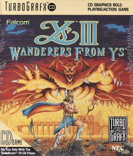 Screenshot Thumbnail / Media File 1 for Ys 3 - Wanderers from Ys (NTSC-J)