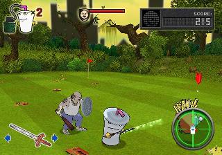 Screenshot Thumbnail / Media File 1 for Aqua Teen Hunger Force - Zombie Ninja Pro-Am (USA)