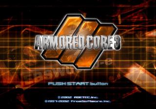 Screenshot Thumbnail / Media File 1 for Armored Core 3 (USA)