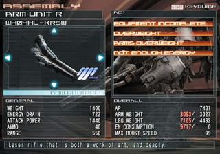 Screenshot Thumbnail / Media File 1 for Armored Core - Nine Breaker (USA)
